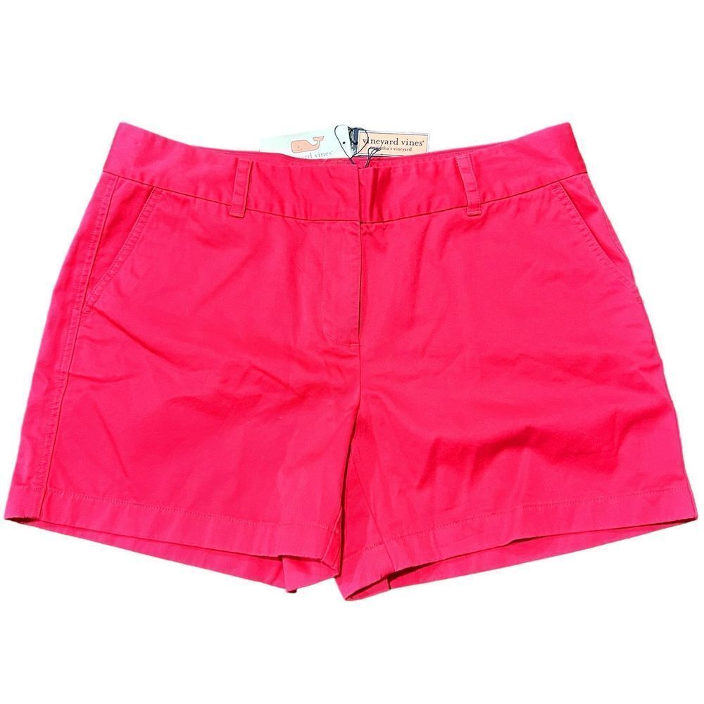 NWT Vineyard Vines Hot Pink Shorts‎ Sz 14